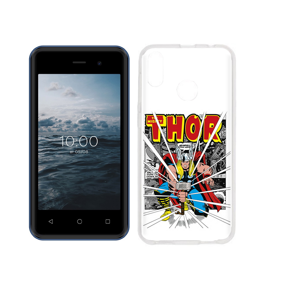 

Чехол MyPads Tocco для BQ 4030G Nice Mini тор рисунок, Прозрачный, Tocco