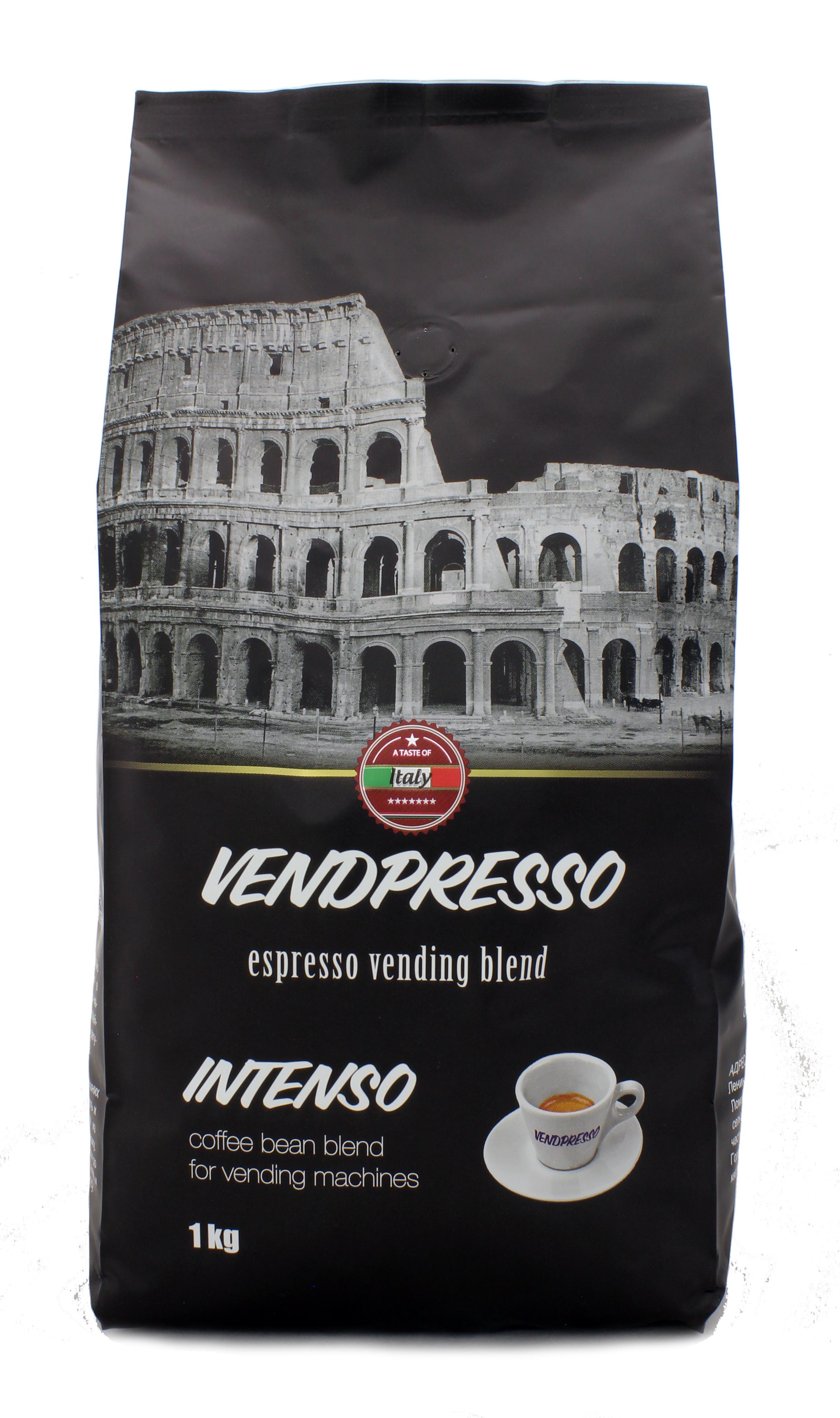 

Кофе Vendpresso Intenso в зернах, 1 кг, Intenso