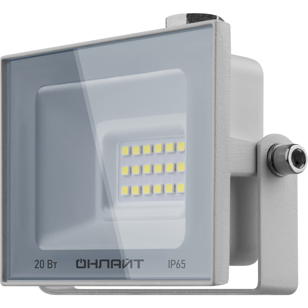 фото Прожектор светодиодный онлайт 90 133 ofl-20-6k-wh-ip65-led, 1 шт.