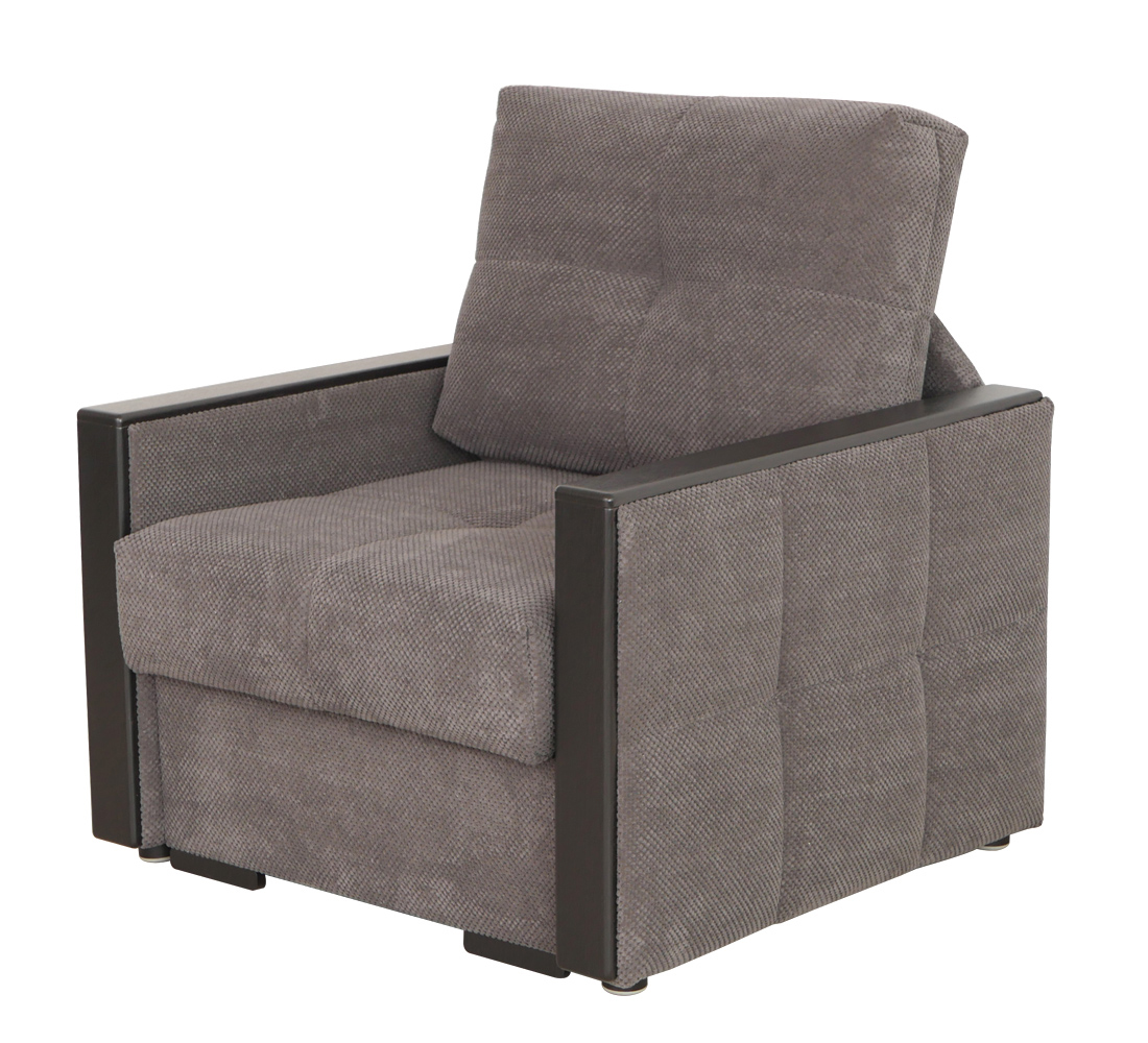 Кресло-кровать Hoff Валенсия 80320623, серый/коричневый