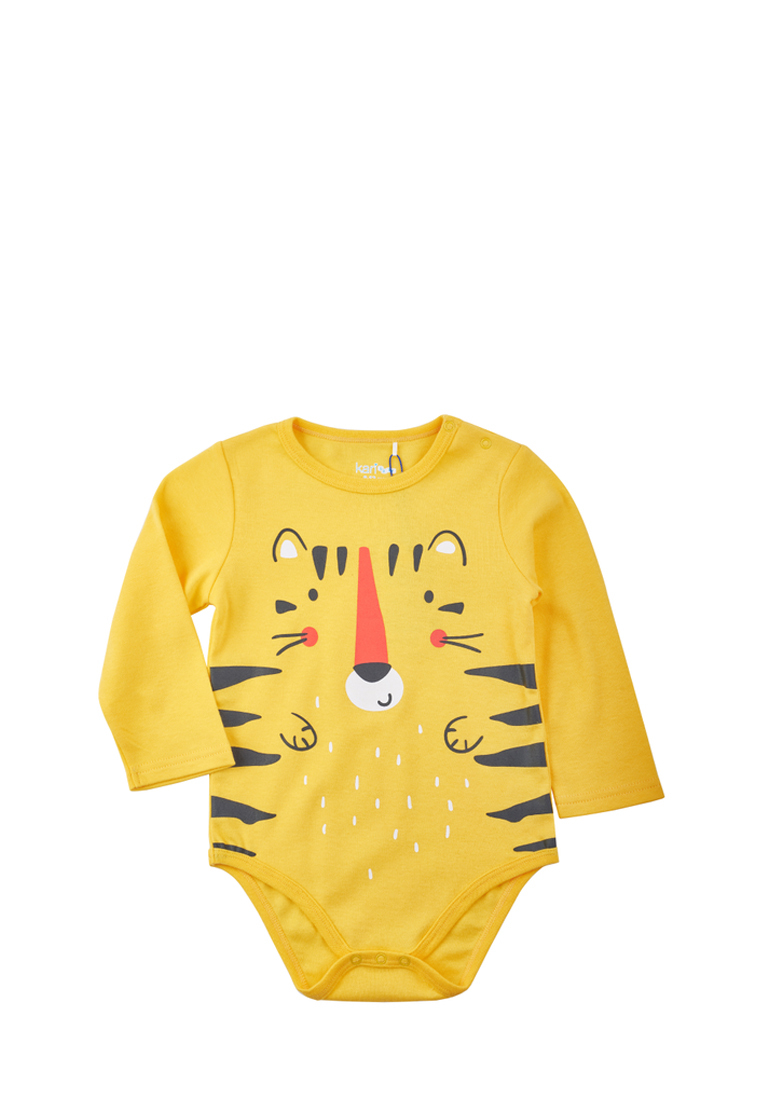 

Боди с длинным рукавом для мальчиков SS23B12500708 Kari baby 209669 цв.желтый р.1-3m, 209669