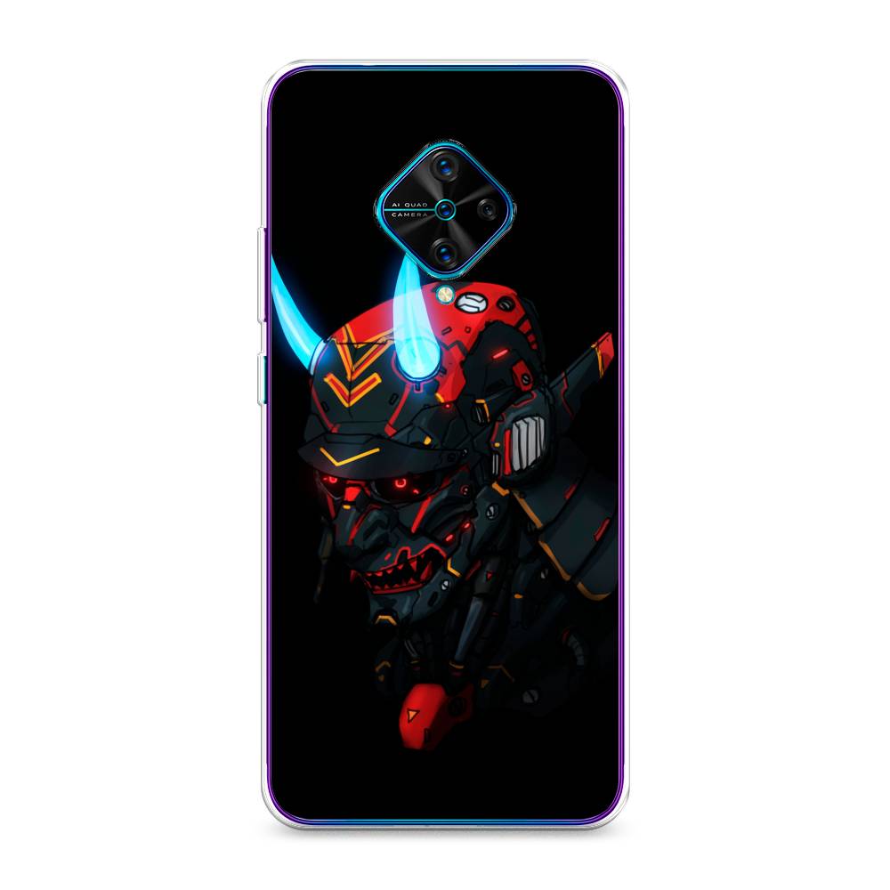

Чехол Awog на Vivo Y9s "Неоновый самурай", Разноцветный, 262450-6