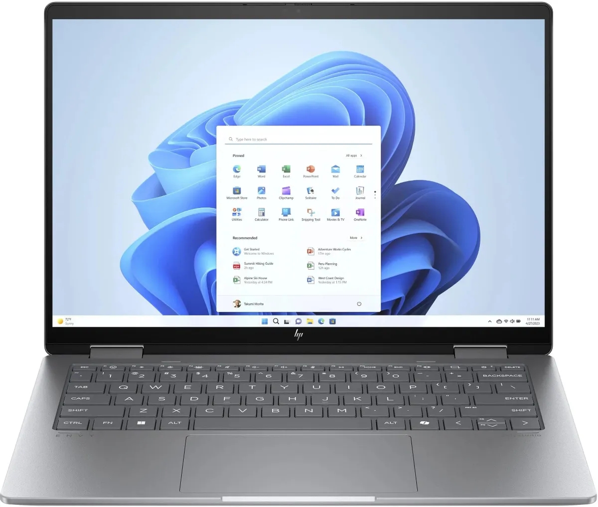

Ноутбук HP Envy x360 14-fc0006ci Silver (A1AB0EA), Envy x360 14-fc0006ci