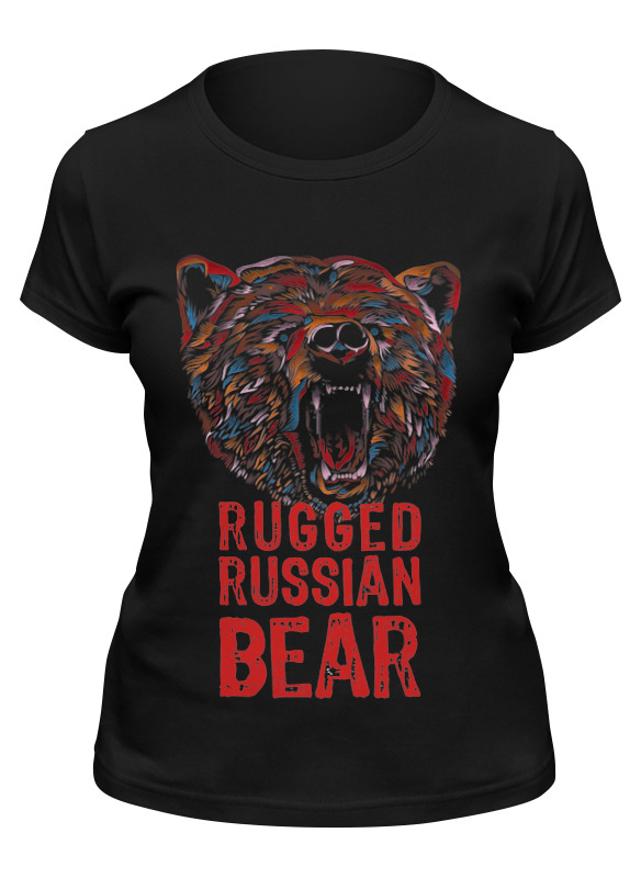

Футболка женская Printio Animal art черная 2XL, Черный, Animal art