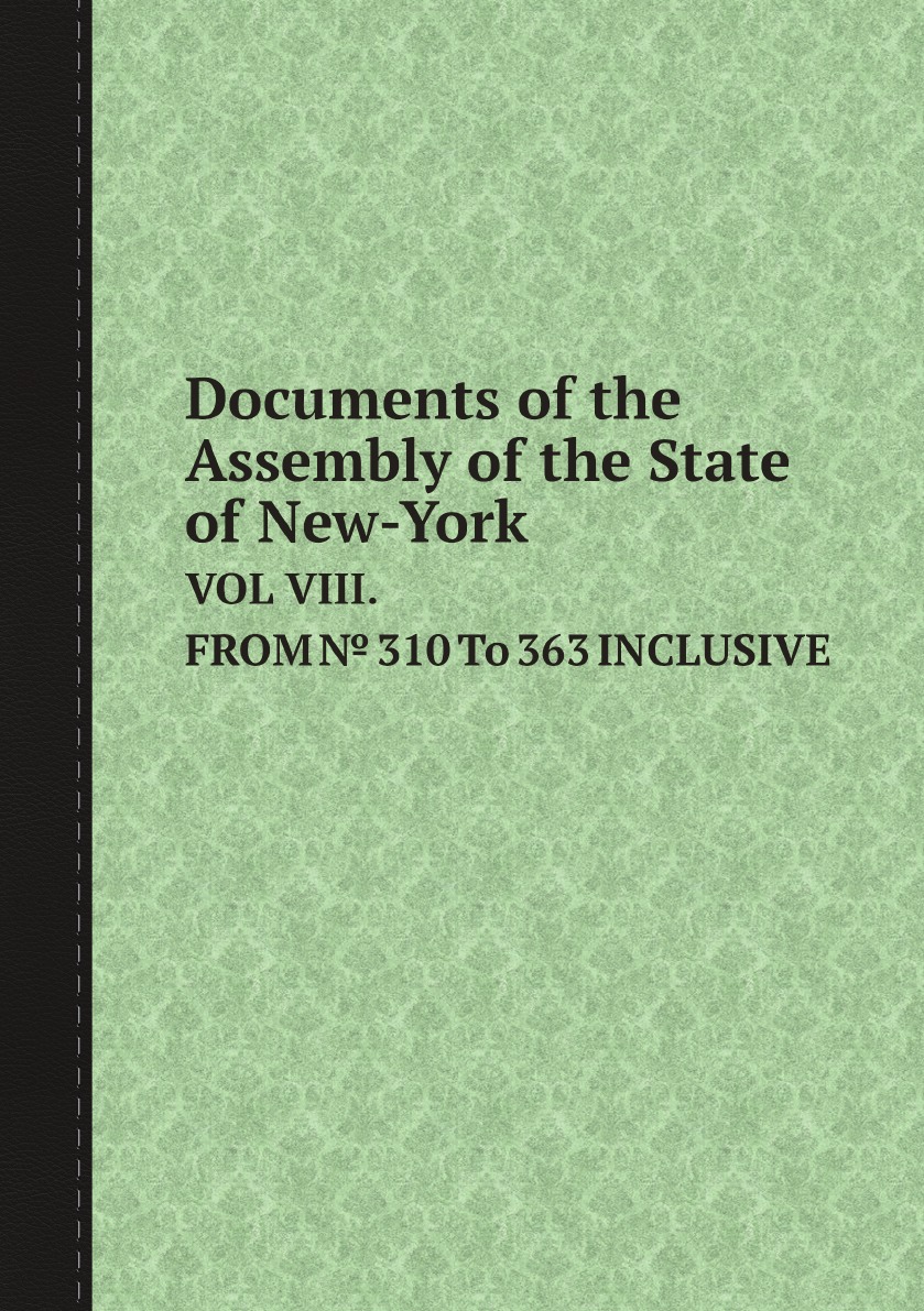 

Documents of the Assembly of the State of New-York