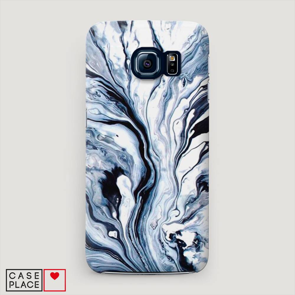 

Чехол Awog "Голубой минерал мрамор" для Samsung Galaxy S6 edge, 24420-2