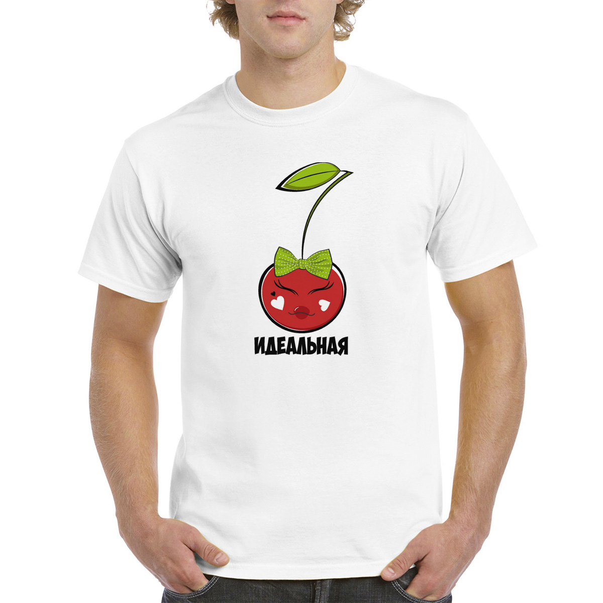 

Футболка унисекс CoolPodarok M0113978 белая 42 RU, Белый, M0113978