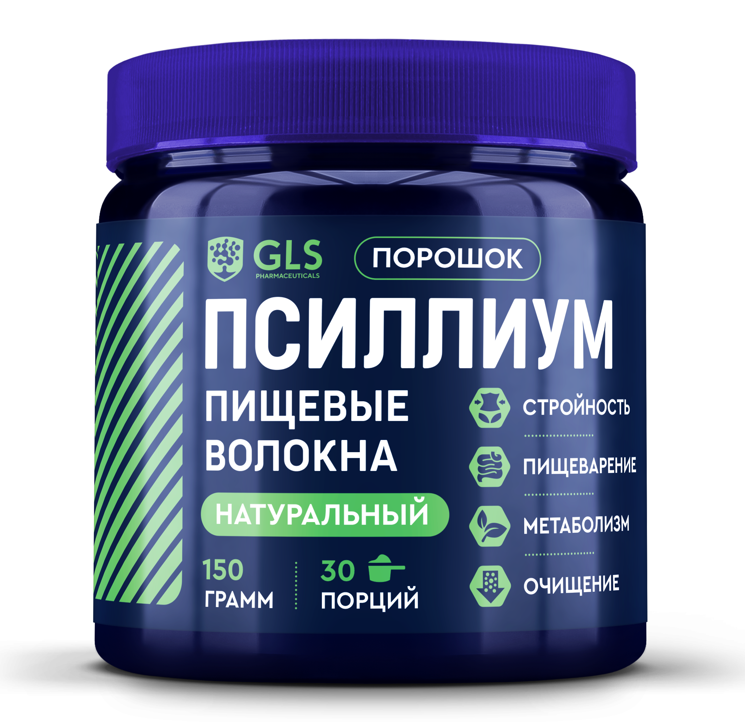 

Псиллиум GLS pharmaceuticals клетчатка, 150 г