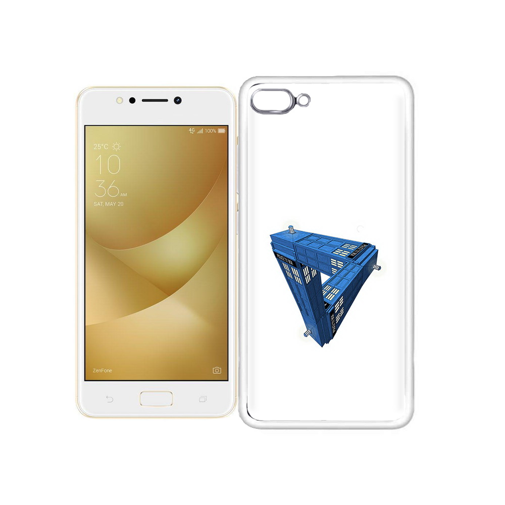 

Чехол MyPads Tocco для Asus ZenFone 4 Max головолока абстракция, Прозрачный, Tocco