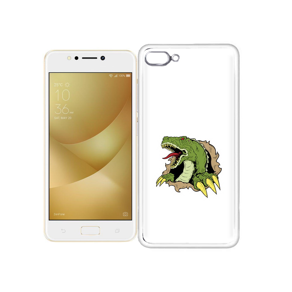 

Чехол MyPads Tocco для Asus ZenFone 4 Max годзила, Прозрачный, Tocco