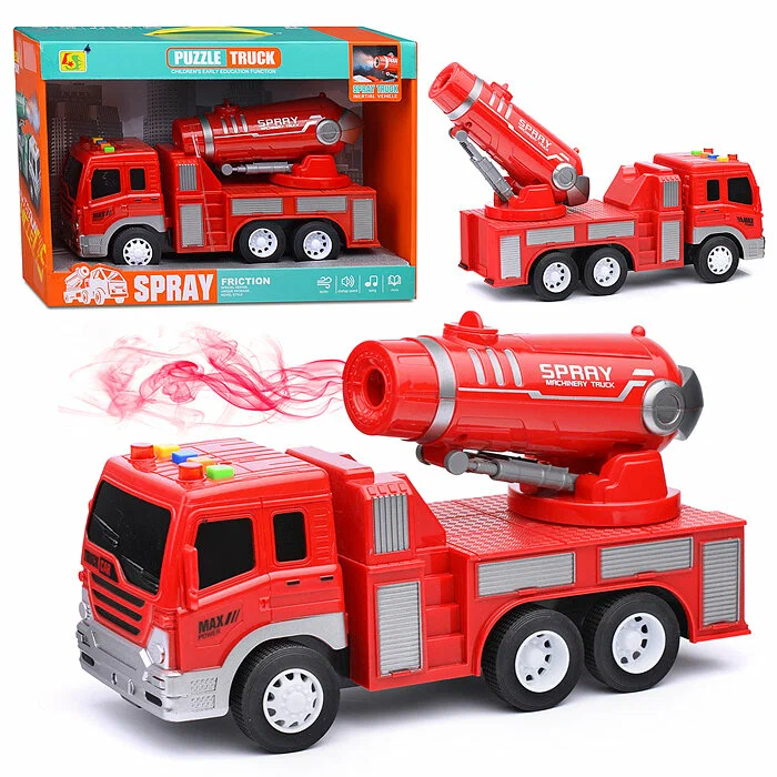 Машина 2022-12 Spray truck на батарейках в коробке 1653₽