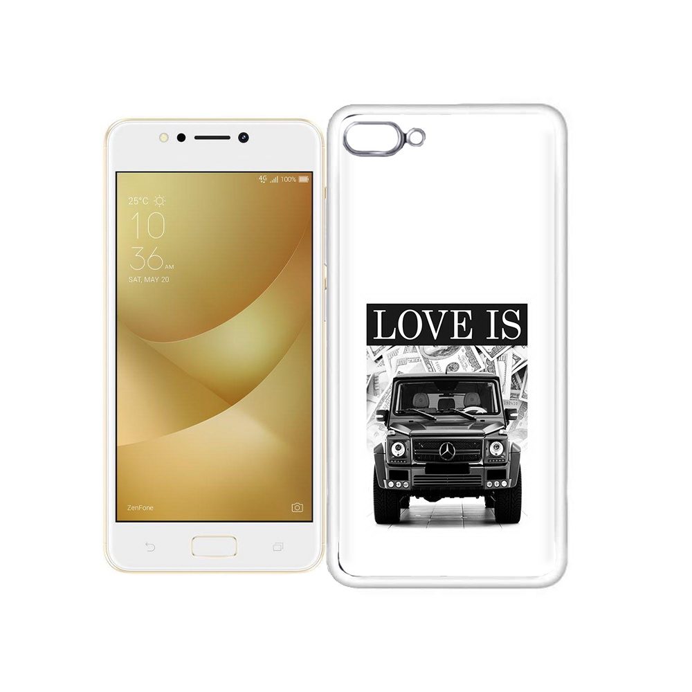 

Чехол MyPads Tocco для Asus ZenFone 4 Max гелик, Прозрачный, Tocco