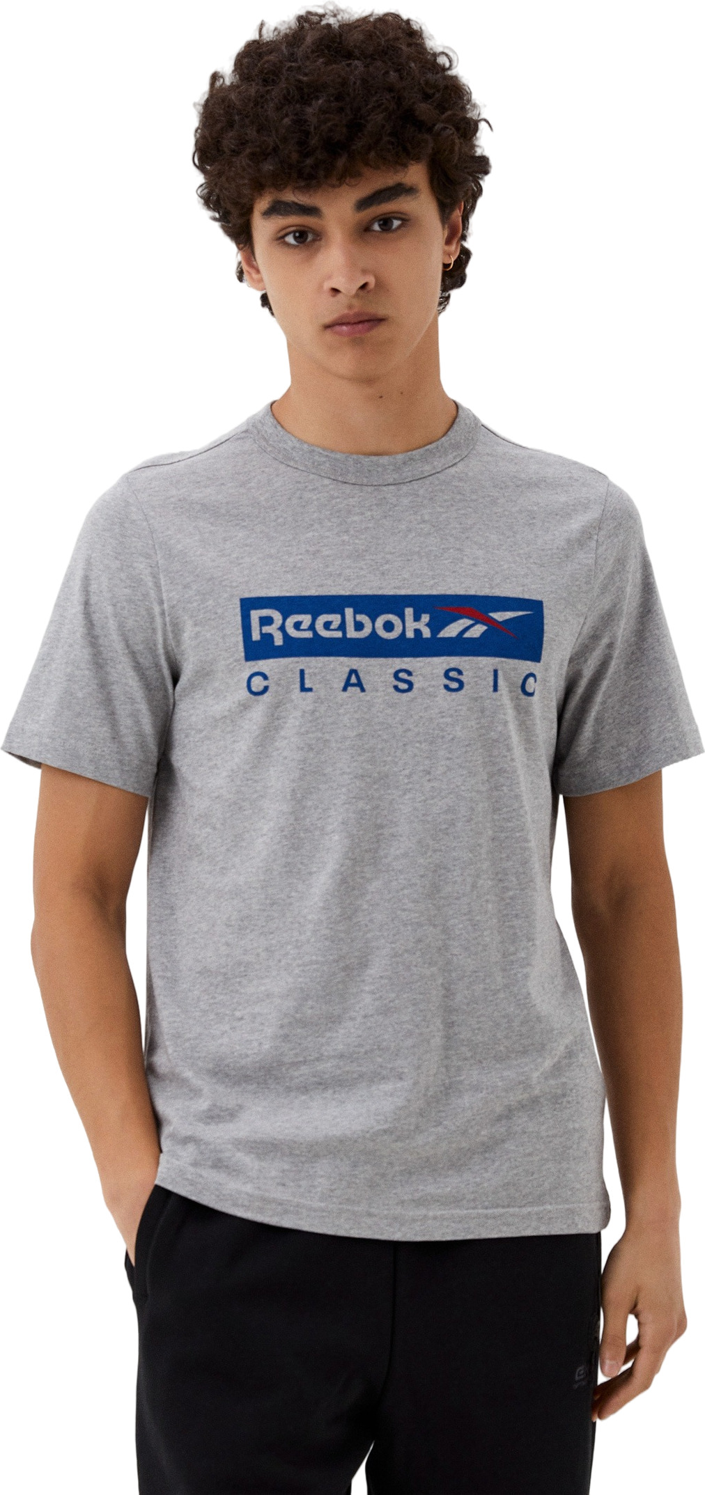 Мужская теннисная футболка Reebok Les Mills Myoknit Tee - classic white