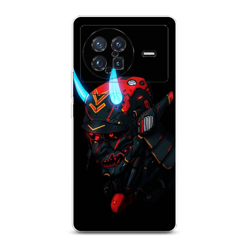 

Чехол Awog на Vivo X Note "Неоновый самурай", Разноцветный, 266950-6