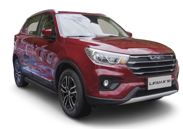 фото Пороги на автомобиль "premium-black" rival для lifan x70 2017-н.в., 173 см, a173alb.3305.1