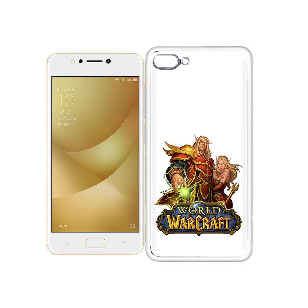 

Чехол MyPads Tocco для Asus ZenFone 4 Max варкрафт2, Прозрачный, Tocco
