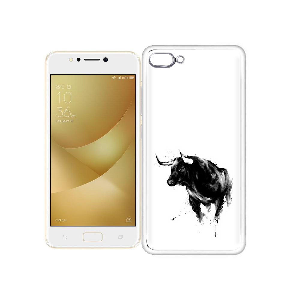 

Чехол MyPads Tocco для Asus ZenFone 4 Max бык, Прозрачный, Tocco