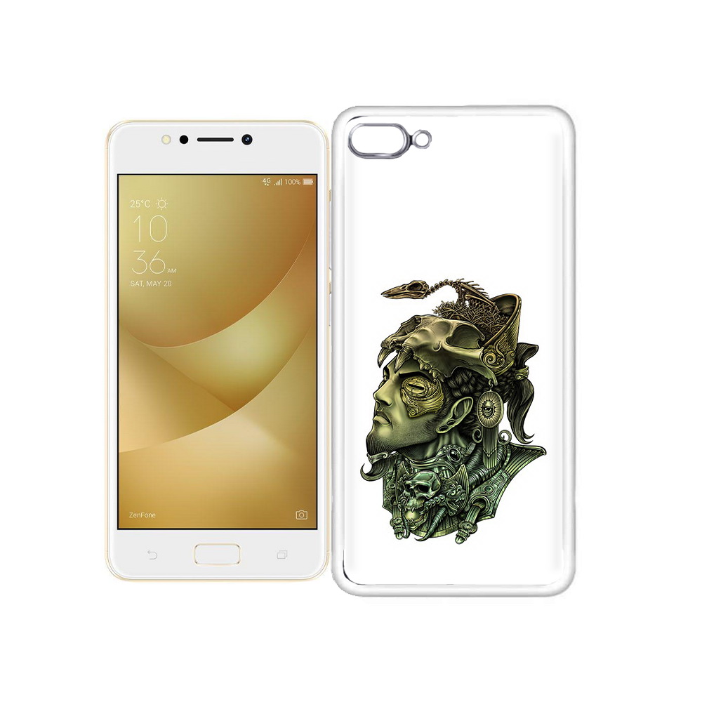 

Чехол MyPads Tocco для Asus ZenFone 4 Max бронзовый воин, Прозрачный, Tocco