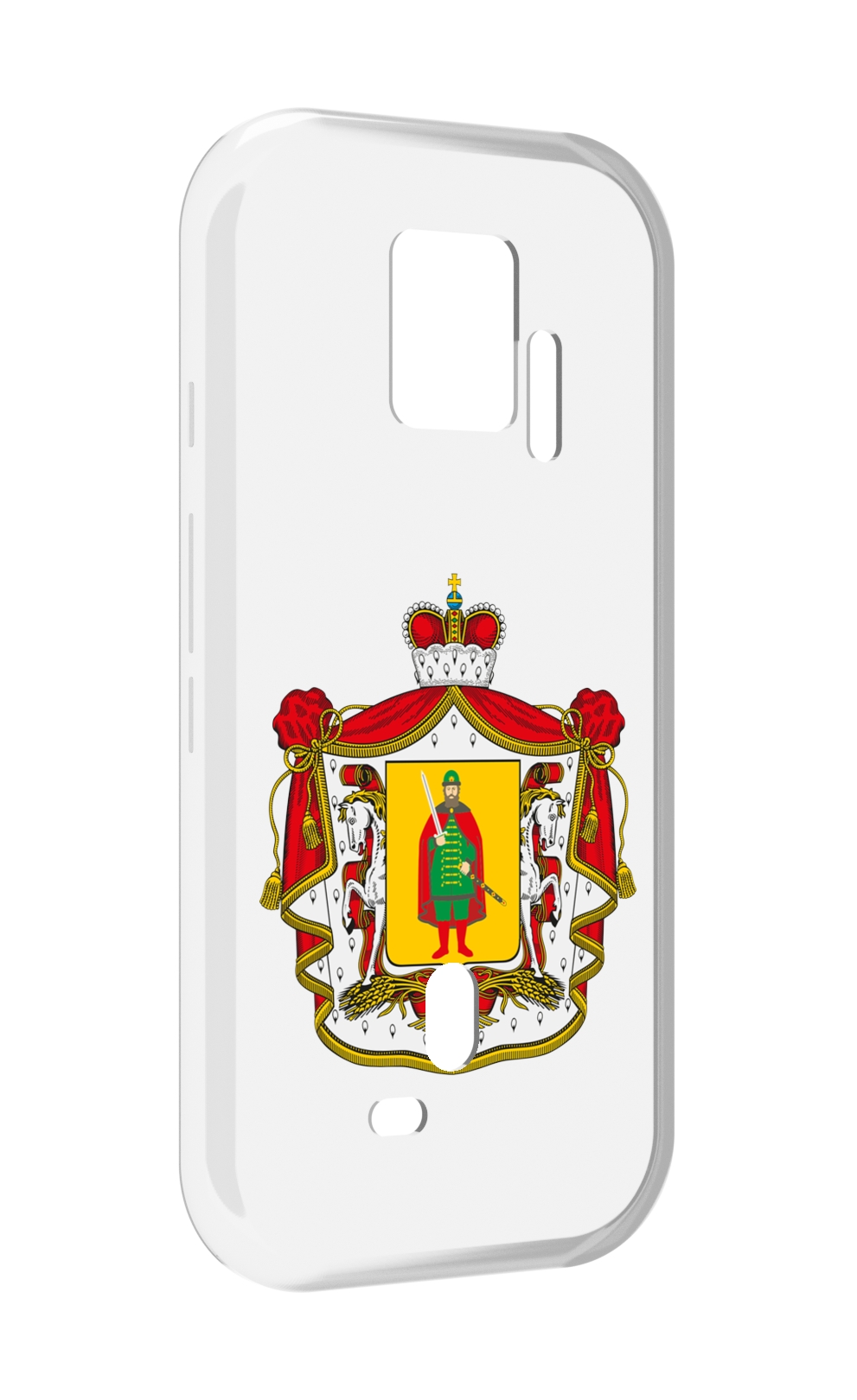 Чехол MyPads герб-рязанская-область для ZTE Nubia Red Magic 7S Pro