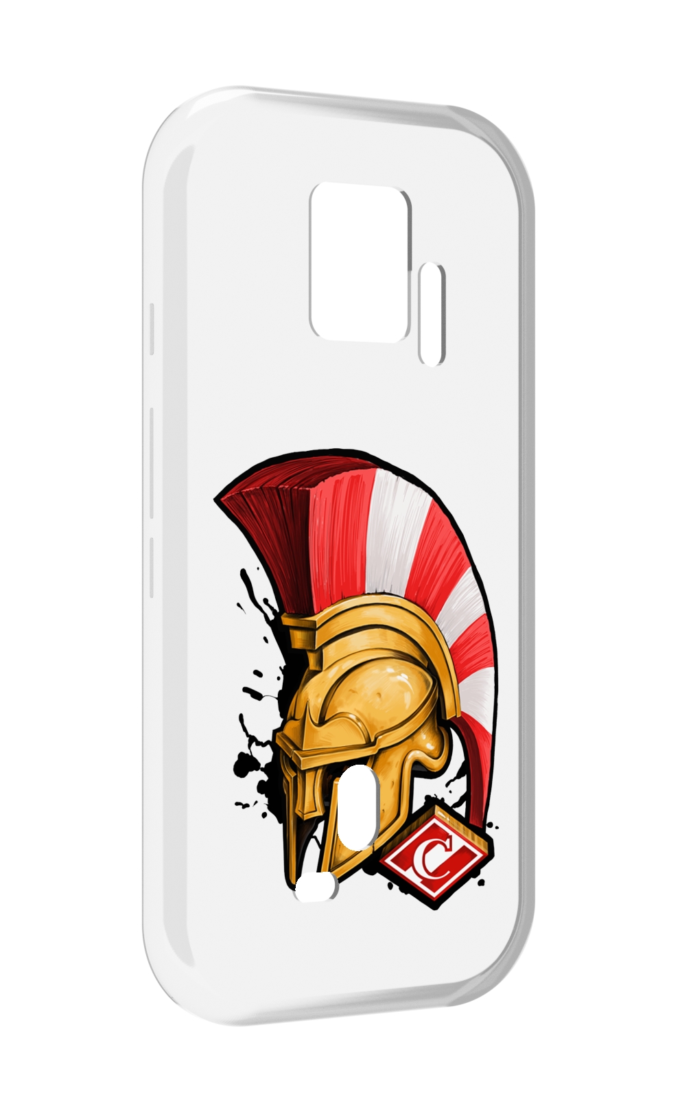 

Чехол MyPads ФК спартак шлем для ZTE Nubia Red Magic 7S Pro, Прозрачный, Tocco