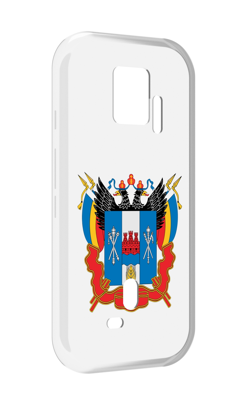 

Чехол MyPads герб-ростовская-область для ZTE Nubia Red Magic 7S Pro, Прозрачный, Tocco