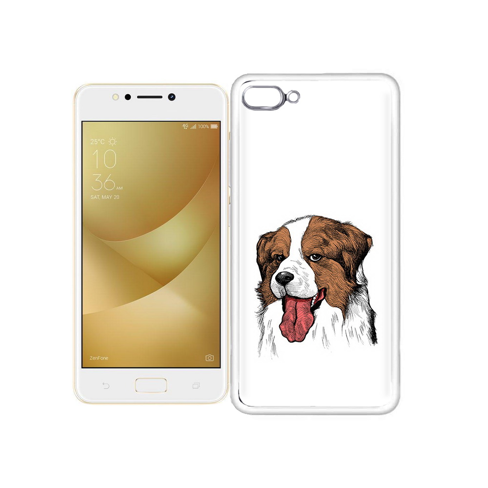 Чехол MyPads Tocco для Asus ZenFone 4 Max бетховен