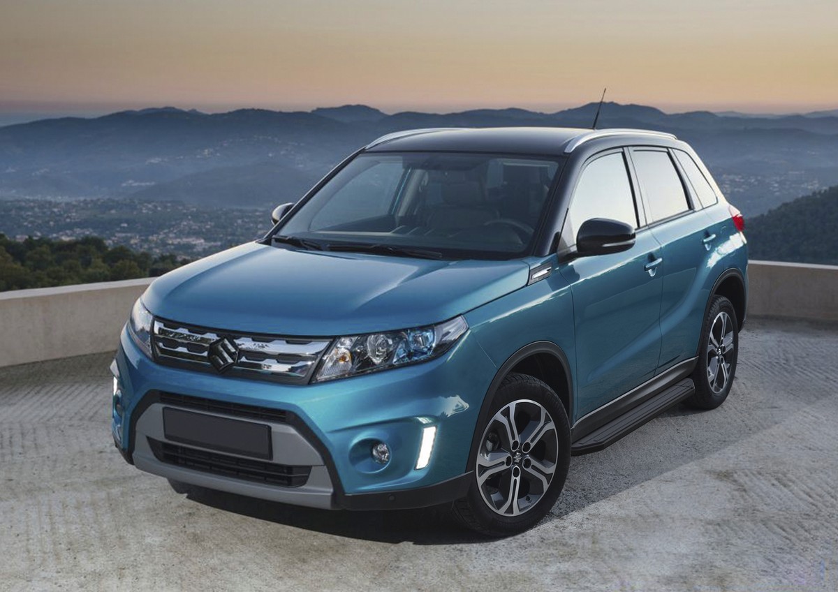 фото Пороги на автомобиль "premium-black" rival suzuki vitara iv 2015-2018, a160alb.5503.1