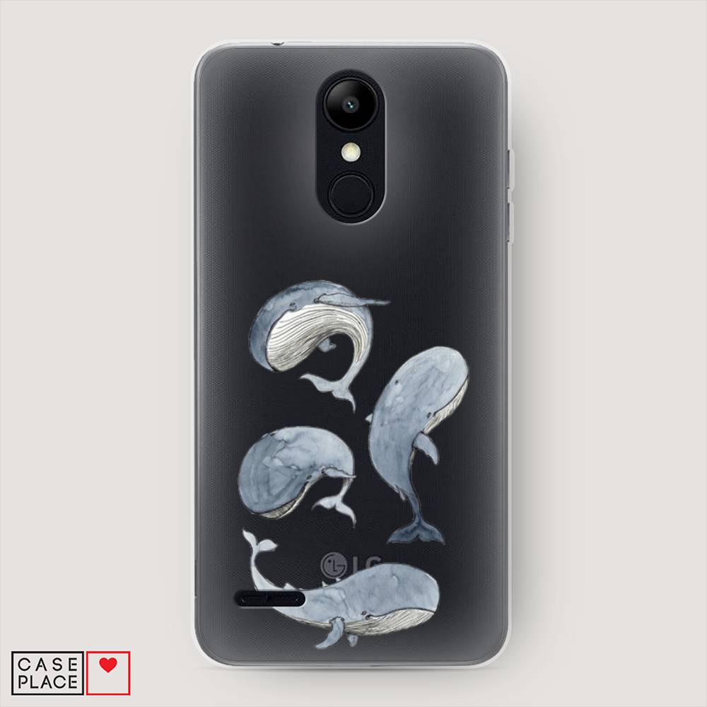 

Чехол Awog на LG K9 (K8 2018) "Киты", Белый;прозрачный;голубой, 83750-1