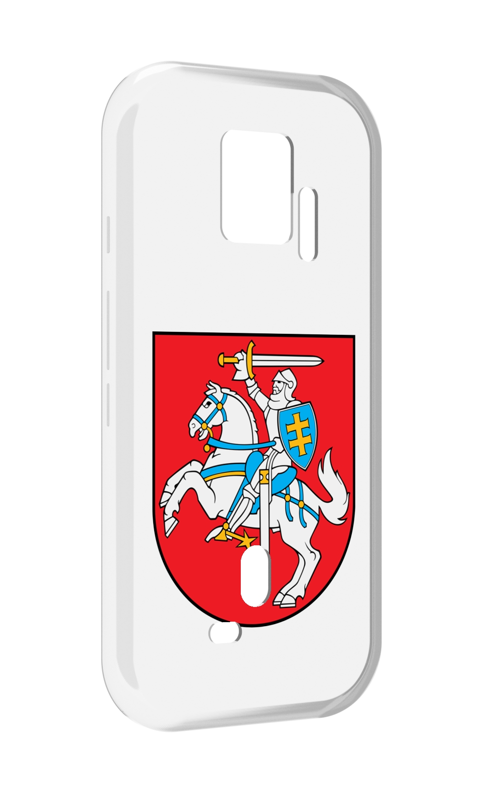Чехол MyPads герб-литва для ZTE Nubia Red Magic 7S Pro
