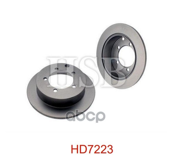 

HSB HD7223 Диск тормозной задний CHRYSLER: SEBRING 01 -, SEBRING купе 95 - 00 MITSUBISHI:P