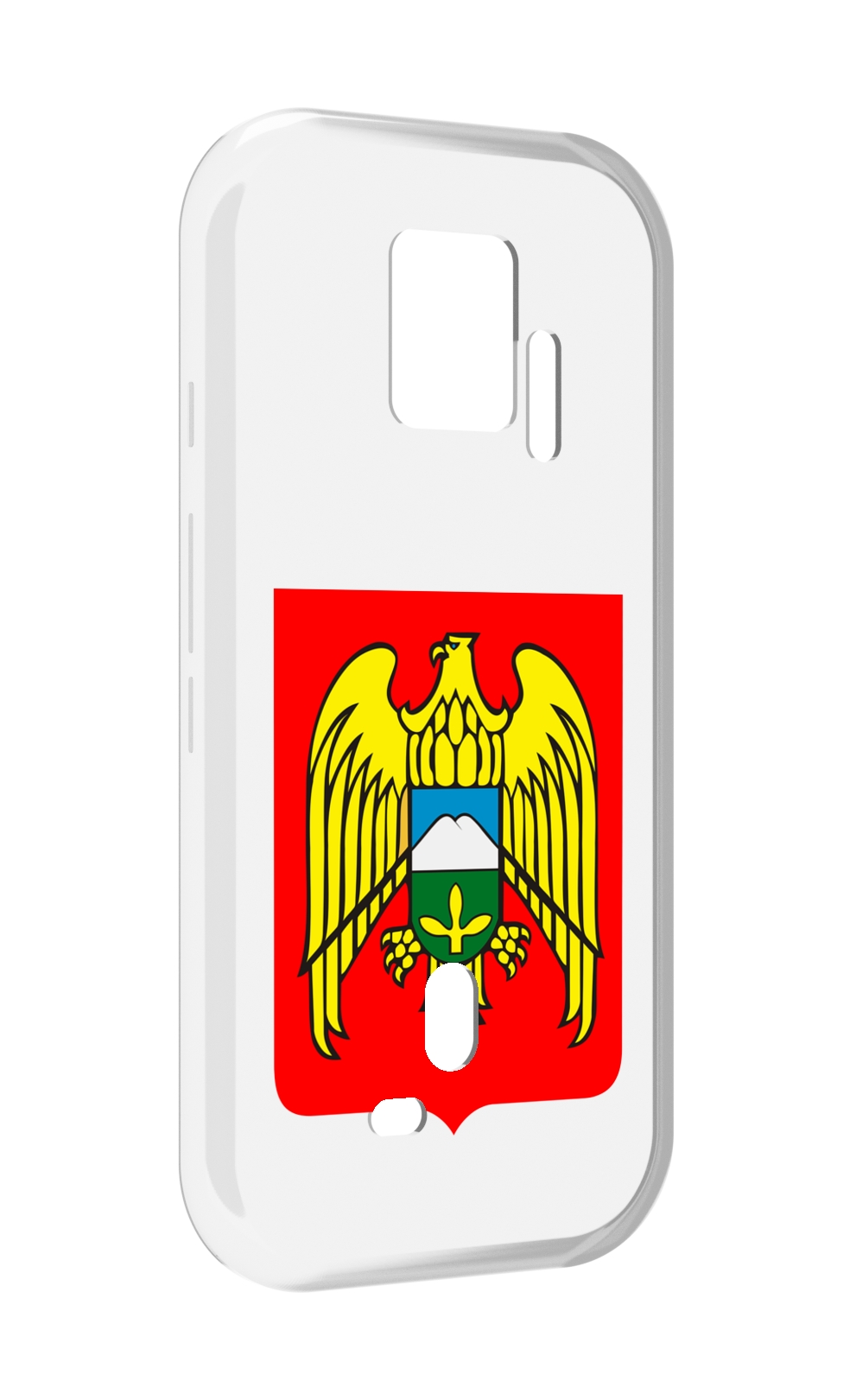 Чехол MyPads герб-кабардино-балкария-нальчик для ZTE Nubia Red Magic 7S Pro