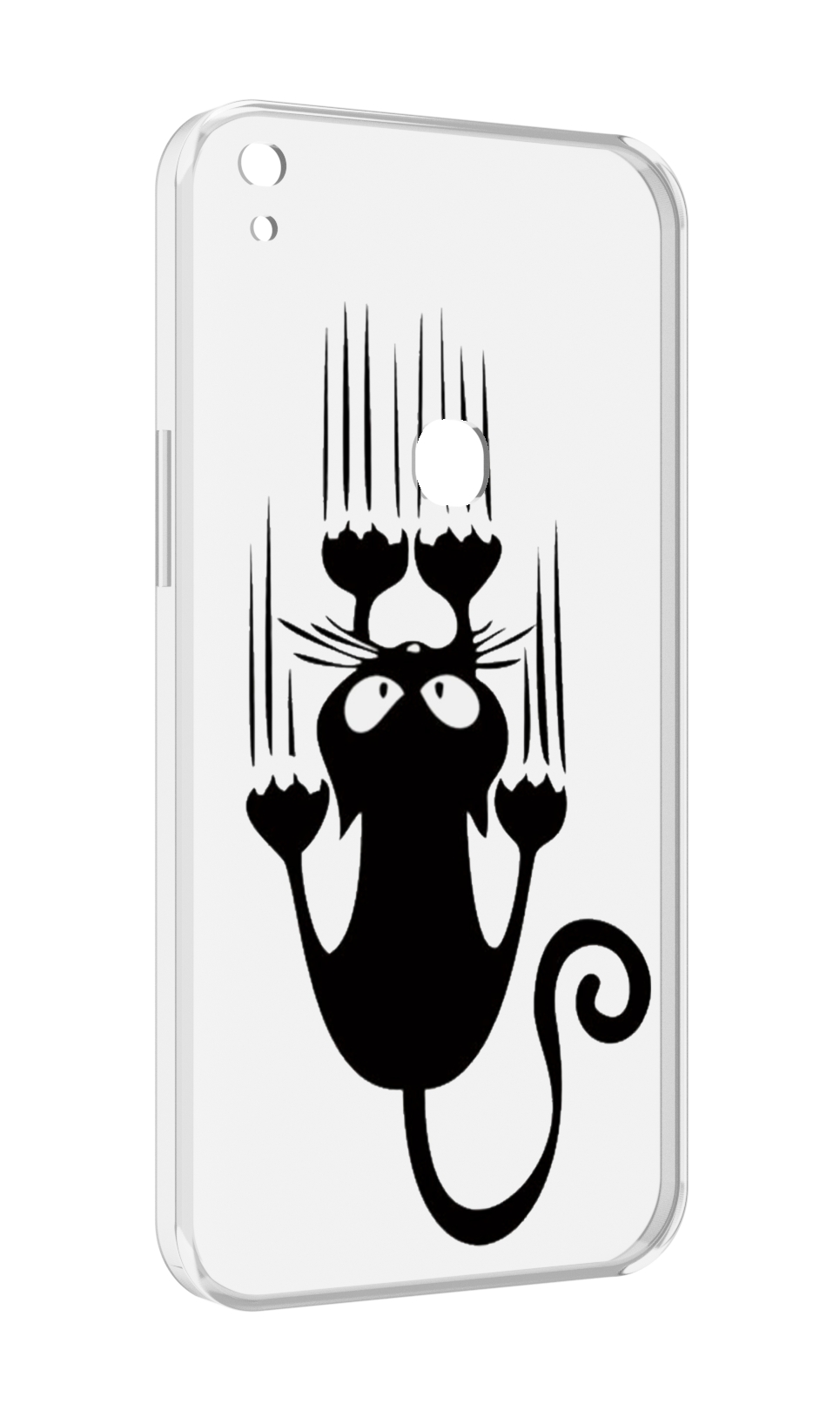 

Чехол MyPads Свисающий-кот для Alcatel SHINE LITE 5080X 5.0, Прозрачный, Tocco