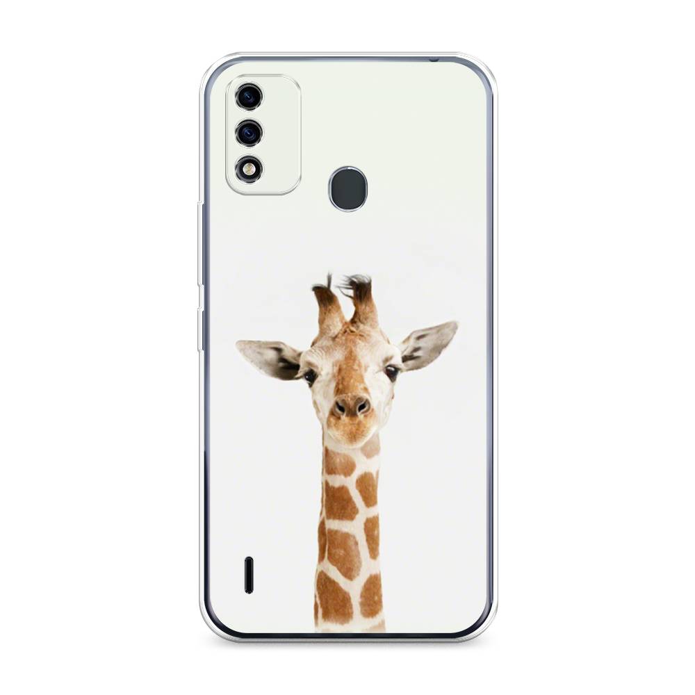 

Чехол для Itel A48 "Любопытный жираф", Бежевый;коричневый, 3200150-1