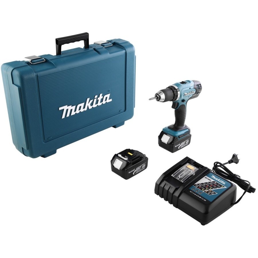 фото Акк. безударная дрель-шуруповерт makita ddf453syx4