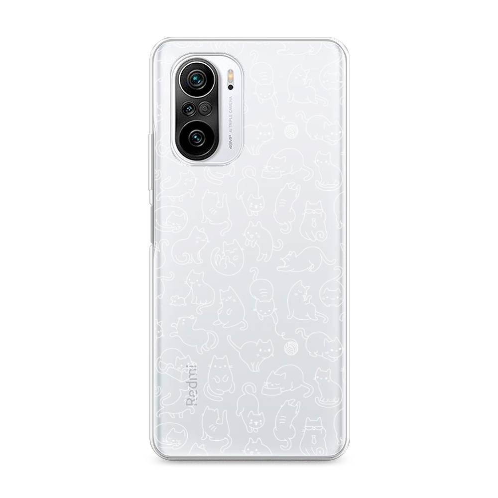 

Чехол Awog на Xiaomi Redmi K40 "Шкодливые котики", Разноцветный, 310950-2