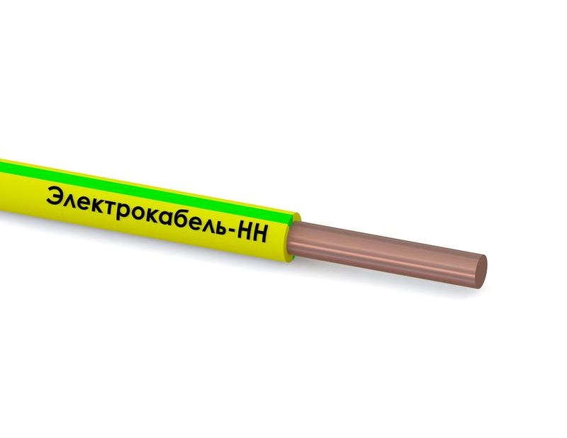 

Провод ПуВнг(А)-LS 1х6 450/750В Ж/З (бухта) (м) ЭЛЕКТРОКАБЕЛЬ НН 000008017, Желтый
