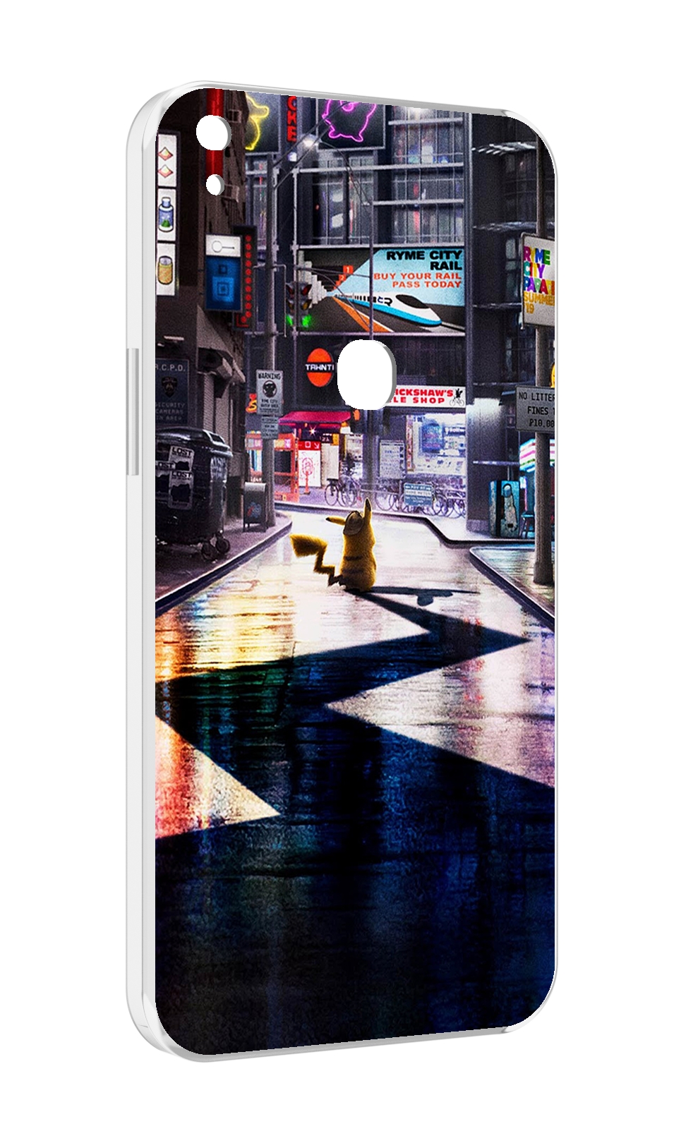 

Чехол MyPads Пикачу-в-городе для Alcatel SHINE LITE 5080X 5.0, Прозрачный, Tocco