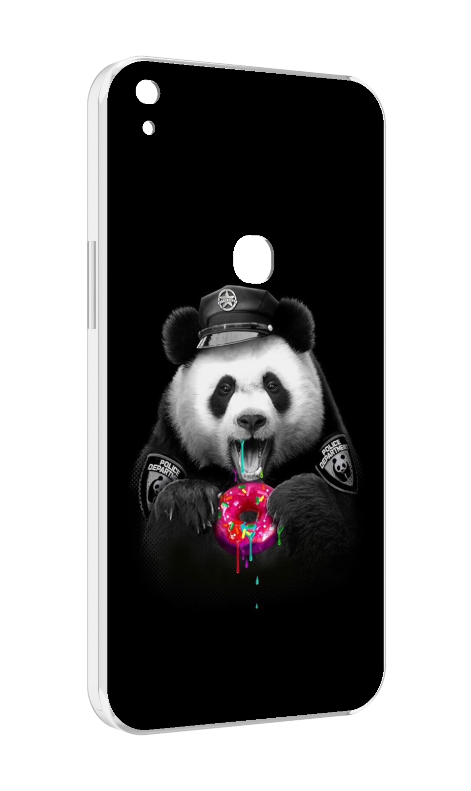 

Чехол MyPads Панда-с-пончиком для Alcatel SHINE LITE 5080X 5.0, Прозрачный, Tocco
