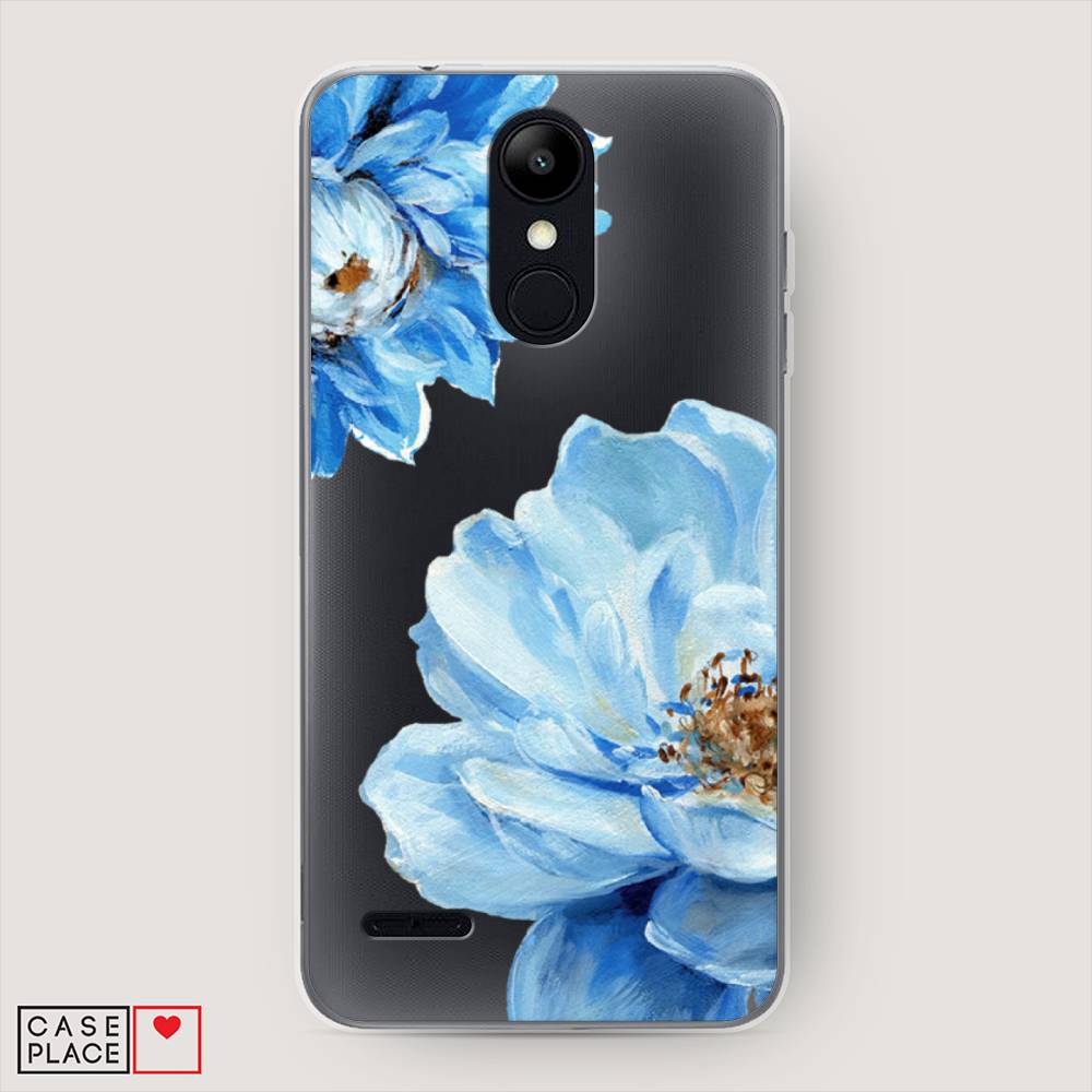 

Чехол Awog на LG K9 (K8 2018) "Голубые клематисы", Голубой, 83750-8