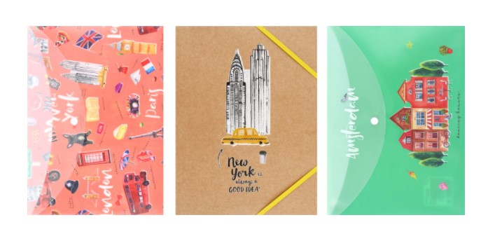 

Папка-конверт Лента Kids Craft А4 на кнопке пластиковая цвета в ассортименте