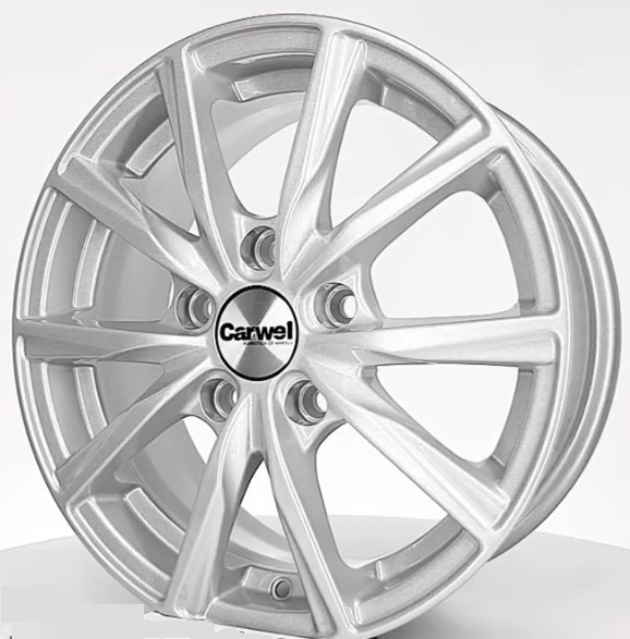 

Колесный диск Carwel Гамма 115 (SB) 6xR15 ET40 5*100 D57.1, Серебристый