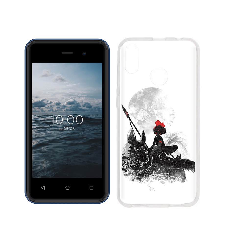 Чехол MyPads Tocco для BQ 4030G Nice Mini мононоке
