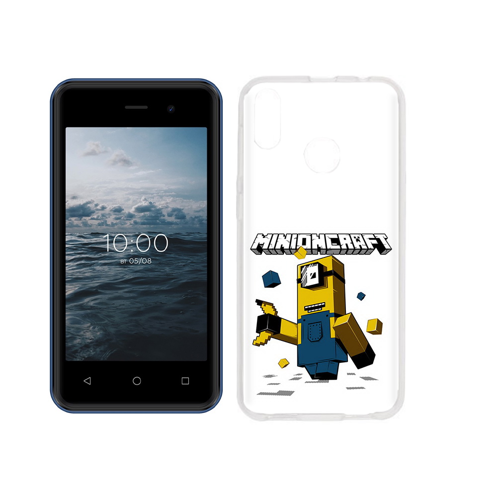 

Чехол MyPads Tocco для BQ 4030G Nice Mini миньон, Прозрачный, Tocco