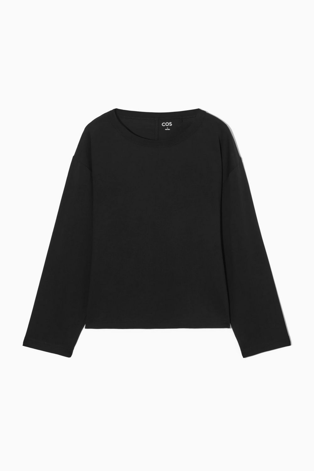

Лонгслив женский COS 1196472 черный XS, 1196472