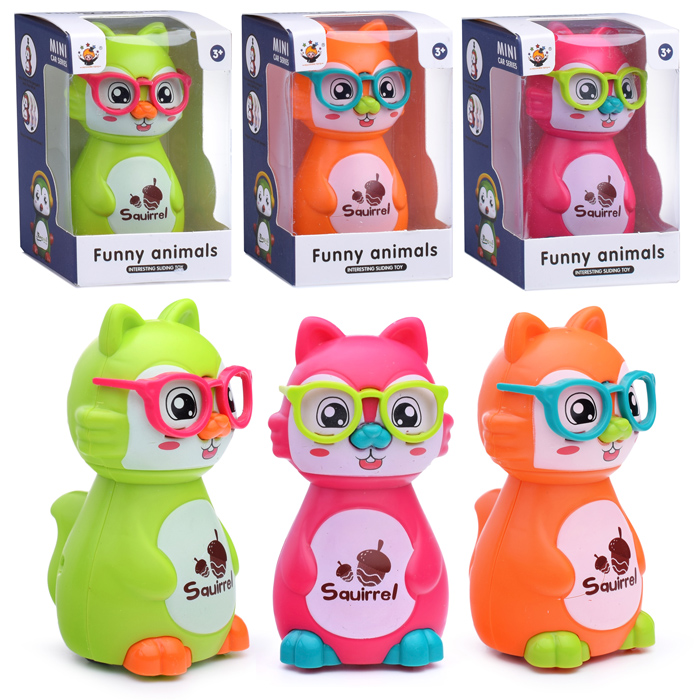 

Интерактивная игрушка HC-322 Белка в очках, в коробке, Разноцветный, Интерактивные игрушки