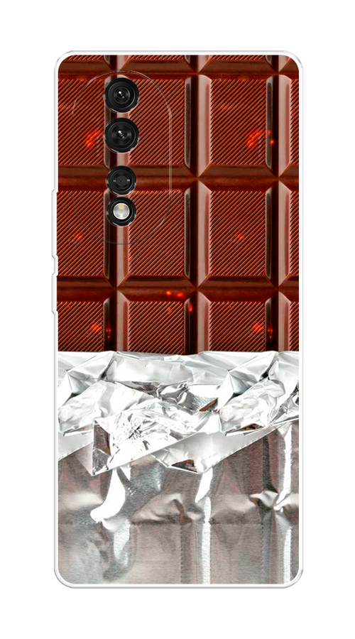 

Чехол на Honor 80 "Шоколад в обертке", Коричневый, 6120350-6