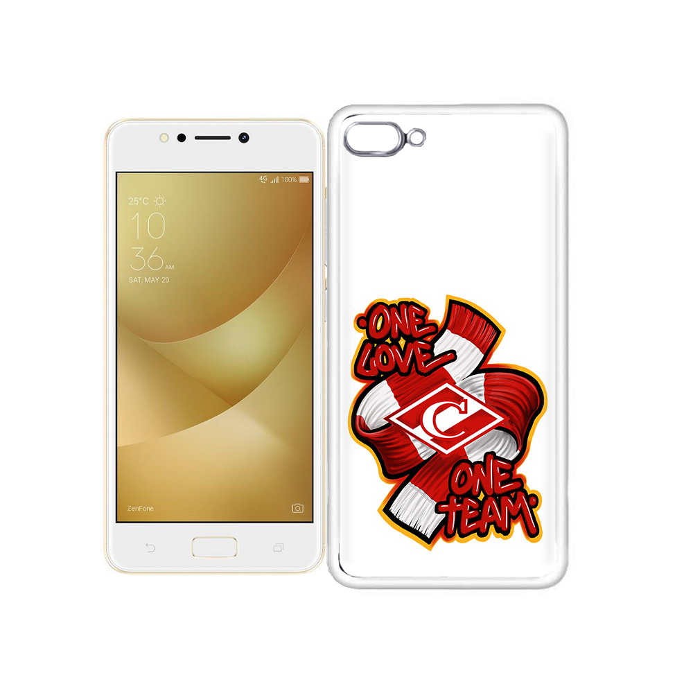 Чехол MyPads Tocco для Asus ZenFone 4 Max ФК спарак 1 любовь