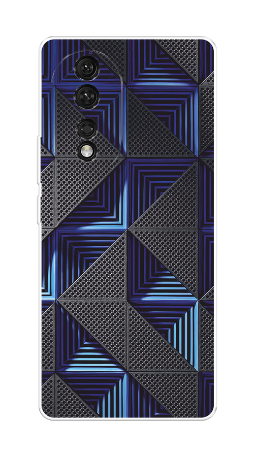 

Чехол на Honor 80 "IBM", Серый;синий, 6120350-3