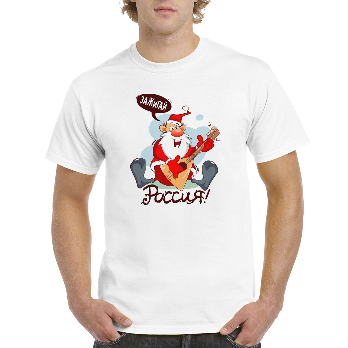 

Футболка унисекс CoolPodarok M0113748 белая 42 RU, Белый, M0113748