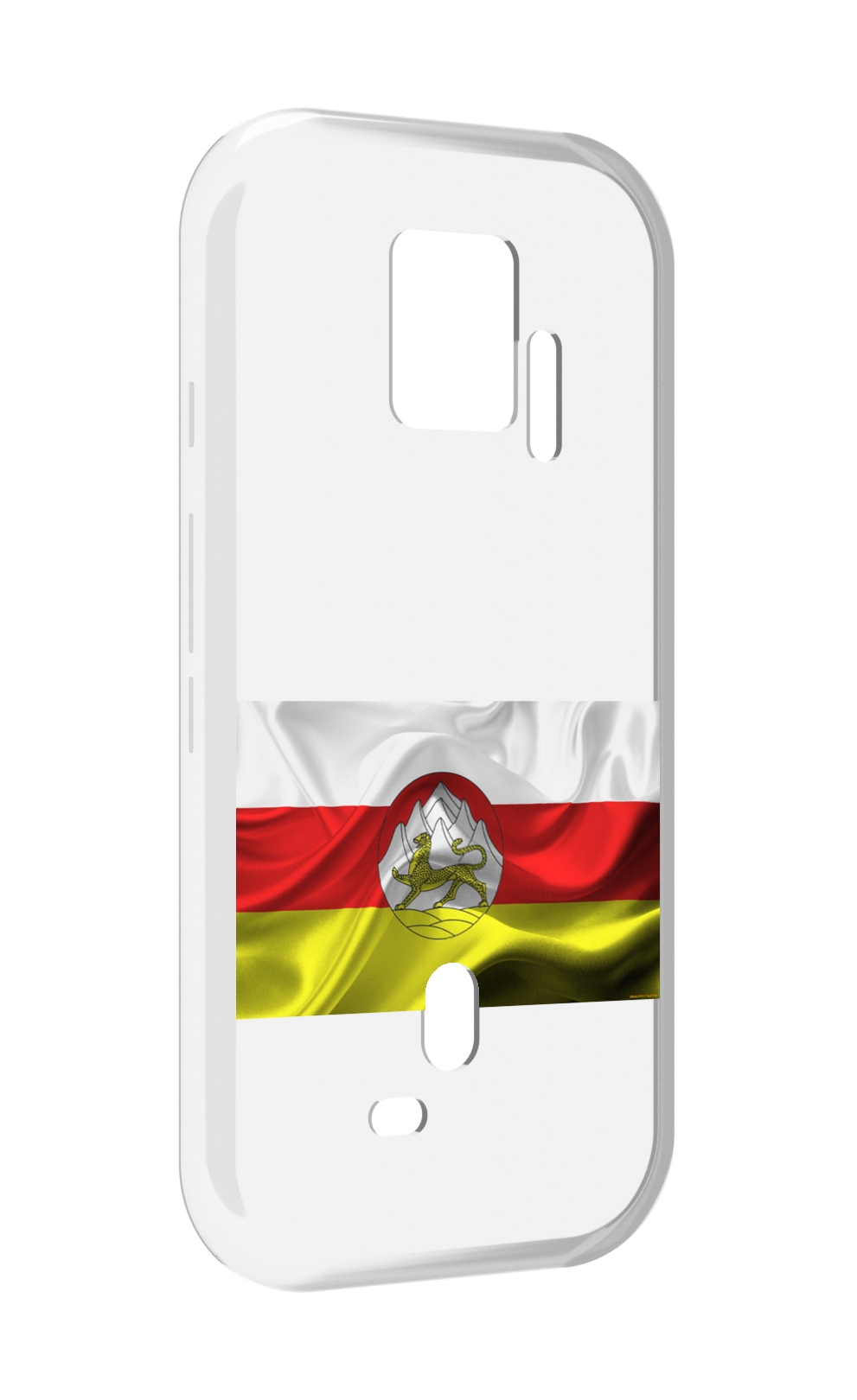Чехол MyPads герб флаг южная осетия-1 для ZTE Nubia Red Magic 7S Pro